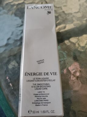 Lancome Energie De Vie SMOOTHING & GLOW BOOSTING Liquid Care 50ml/1.69 Sealed